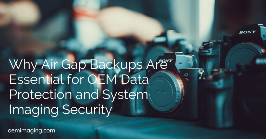 Why Air Gap Backups Are Essential for OEM Data Protection and System Imaging Security